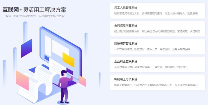 灵活用工平台SAAS系统有哪些功能模块